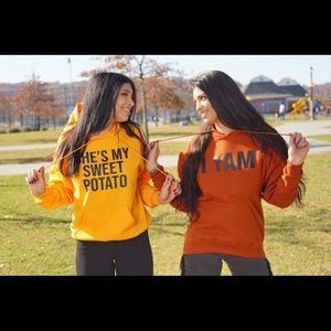 Thanksgiving Hoodie Set of 2 (S & M)